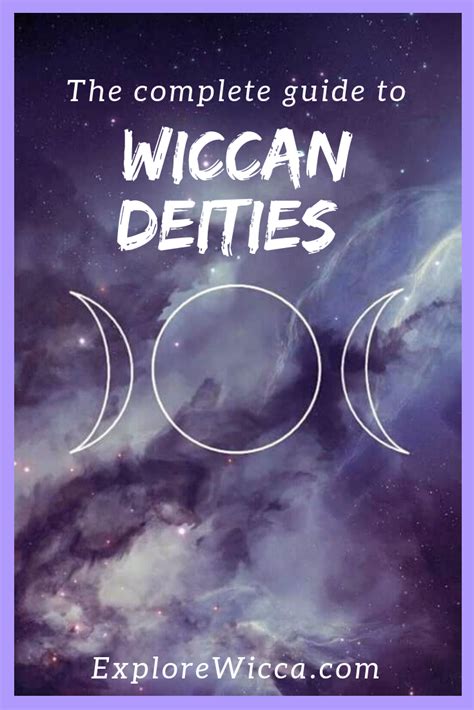 Which deities do Wiccans commune with